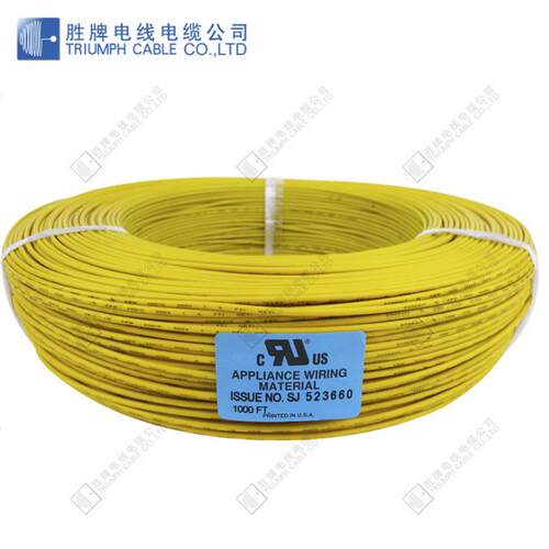 东莞厂家直销铁氟龙温电子线 UL1332 28AWG 灯具连接线OD0.9