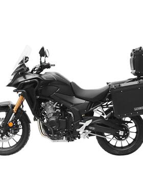 沸驰适用honda本田CB500X边箱三箱尾箱黑色铝合金箱改装快拆摩旅