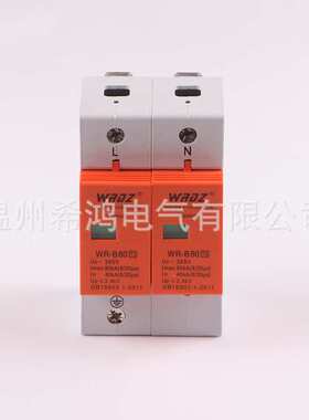 厂家供应  WR-B80 2P型 浪涌保护器 电源防雷模块 防雷器