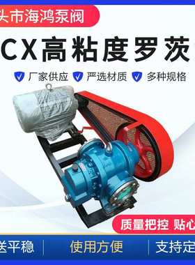 LCX高粘度罗茨沥青泵 高粘度罗茨泵  卧式单级LCXW原油糖稀泵铸铁