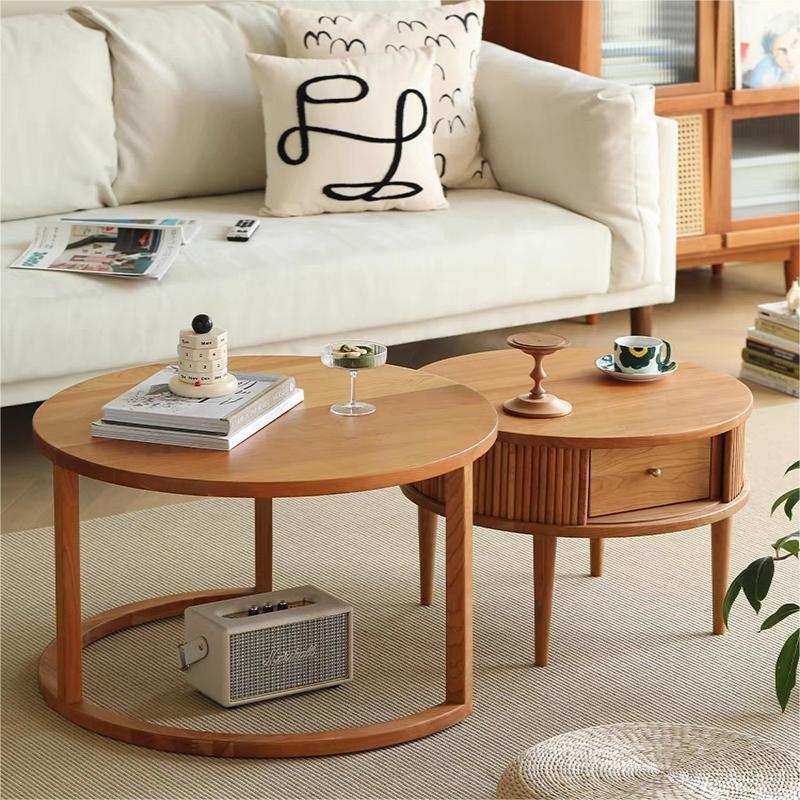 实木茶几北欧客厅两抽屉茶桌现代简约原木长方形储物小桌日式家具,模玩/动漫/周边/娃圈三坑/桌游,模型制作工具/辅料耗材,淘宝优惠券,粉丝福利购,淘宝优惠卷