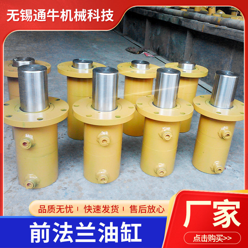 前法兰式油缸工程用液压缸TNYG400/300-900油压机用油缸活塞杆