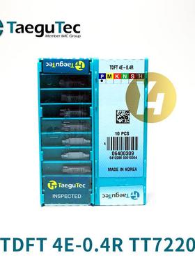 特固克槽刀片 TDFT 4E-0.4R TT7220 TT5100 K10
