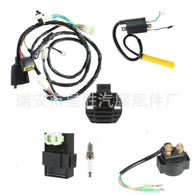 CDI点火线圈火花塞线束总成套装TRX400EX sportrax