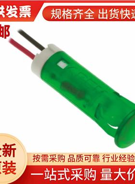 QS83XXHG110 APEM 绿色LED面板指示灯, 110V 交流, 6mA,8mm安装孔