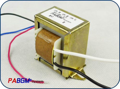 定压喇叭配件 音频阻抗变压器 12.15阻25W 70V500V 定W变定压