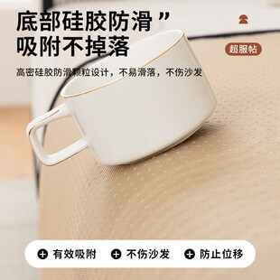 雪通尔沙发奢2024新款四季尼用皮沙发坐垫轻垫高级感沙发防滑套罩