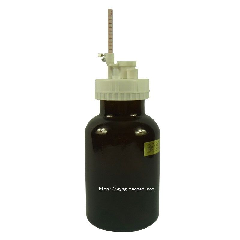求精可调定量加液器1 5 10ml型棕白色250 500 1000ml玻璃瓶