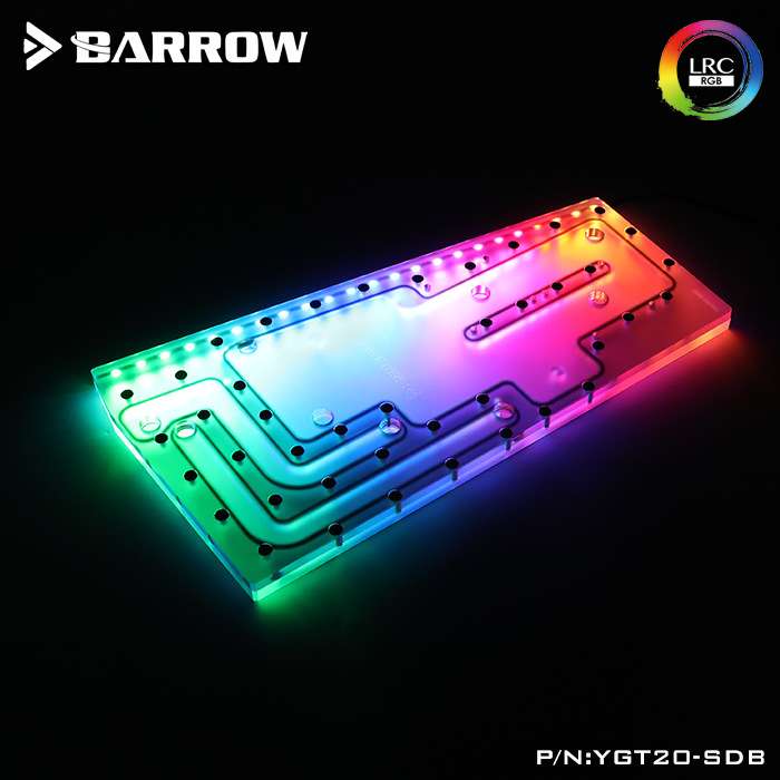 Barrow 迎广透2.0机箱专用水道板 水路板 导流板 极光 YGT20-SDB