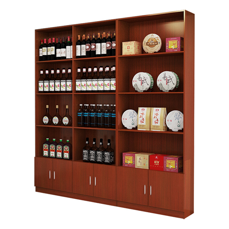 现代超市展柜饭酒茶叶商店展示柜烟店店利便陈列柜货架货柜酒柜