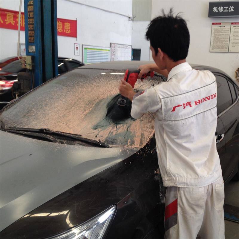 汽车挡风玻璃划痕修复 玻璃雨刮刀片贴膜划伤研磨液组合套装2瓶
