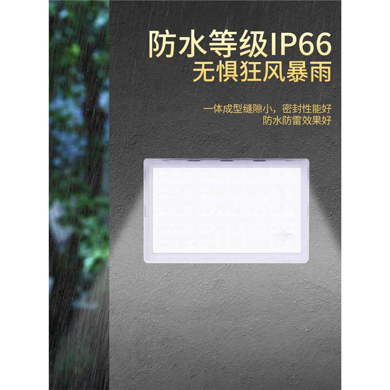 LED低压直流24v36v48v投光灯室外照明防水夜市灯摆摊电瓶船用射灯