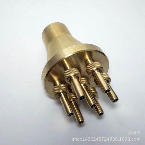全铜花篮喷头 1寸DN25中心直上水池水景景观园林喷泉喷头