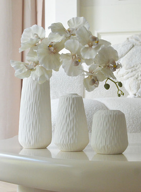 法式中古高级感花瓶陶瓷鲜花插花摆件客厅餐厅茶几电视柜玄关简约