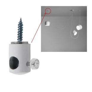 吊灯移位线扣吊线灯电线防拉灯具锁线器天花吸顶线卡固定五金配