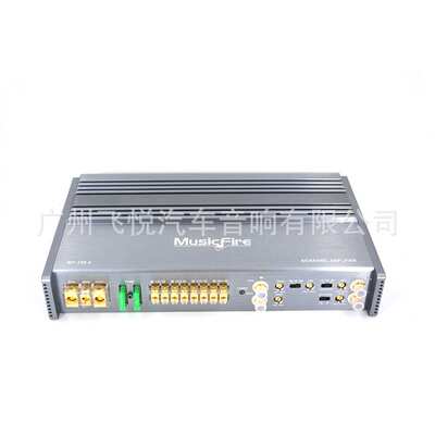 汽车音响功放改装12V功放四路AB类大功率音响改装可推喇叭低音炮