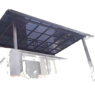 高端铝合金雨棚专业雨棚遮阳棚车棚门头棚遮阳防雨防晒棚抗风