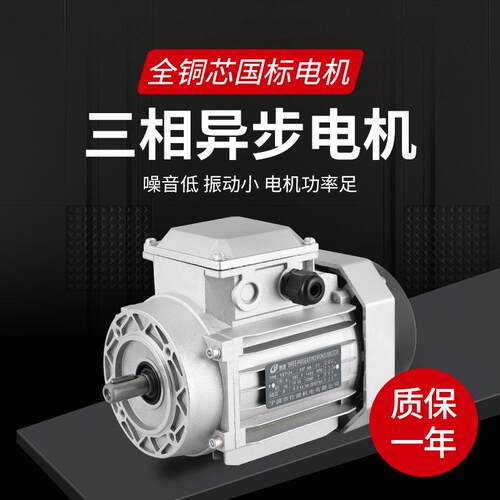 旭派YE2/YS/Y2三相异步电动机 380V全铜线铝壳电机 减速电机马达
