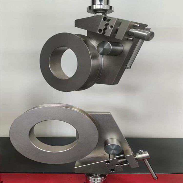 140mm轮线绳缠绕拉伸夹具安全绳拉伸测试治具拉力夹具拉力治具