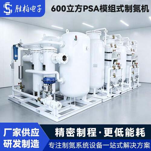 600立方PSA模组式制氮机低能耗PSA双塔制氮系统纯氮气发生器