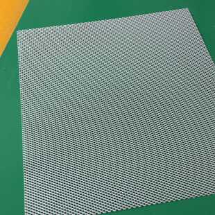 铝板冲压网防护网金属板网片菱形网片通风散热网片 灯罩网