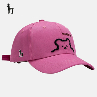 软顶棒球帽韩版 哈吉斯尼森鸭舌帽女夏季 休闲 官网正品