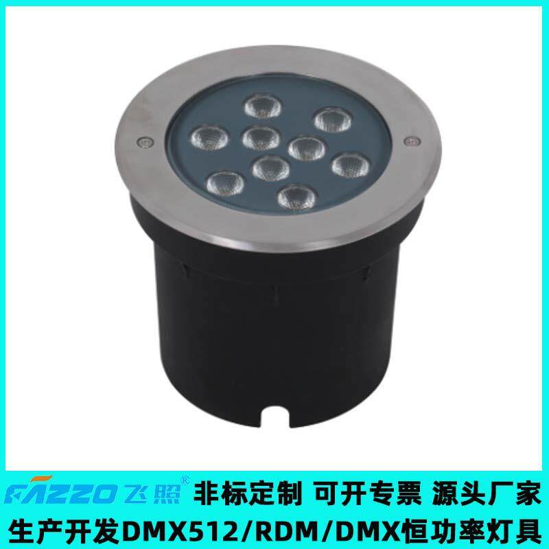 LED地埋灯12W18W24W嵌入式不锈钢地埋射灯别墅园林庭院市政广场栈