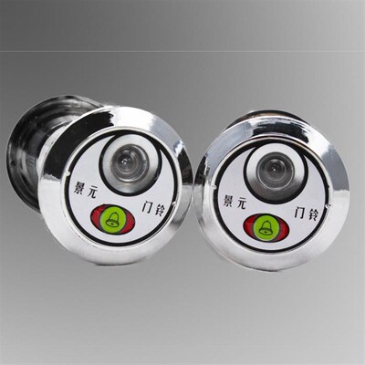 景元门铃防盗门一体门铃猫眼二合一家用大门门镜JY5-8通用型