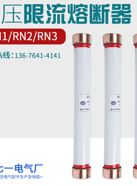 RN1RN2RN3-10KV0.5A10A20A40安A50A100A高压熔断器限流熔断管