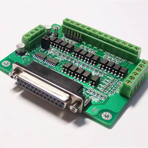 增强型MACH3接口板III雕刻机DIY小型数控机床CNC接口卡控制板