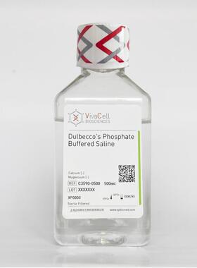 无菌PBS缓冲液(1X) VIVACELL不含钙镁 C3580-0500 磷酸盐缓冲液