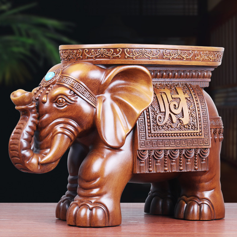 大象凳摆件落地客厅换鞋凳创意动物坐凳办公室茶几乔迁开业礼品,家居饰品,落地摆件,淘宝优惠券,粉丝福利购,淘宝优惠卷