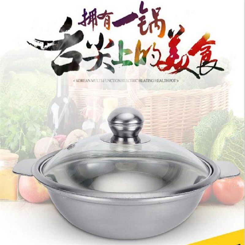 不锈钢光亮煲 汤煲 炖锅 砂锅 火锅煲 干锅小火锅 鸡公仔锅