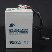 10T 15t行车称电瓶 30吨电子吊秤蓄电池6V4.5AH上海百鹰3t