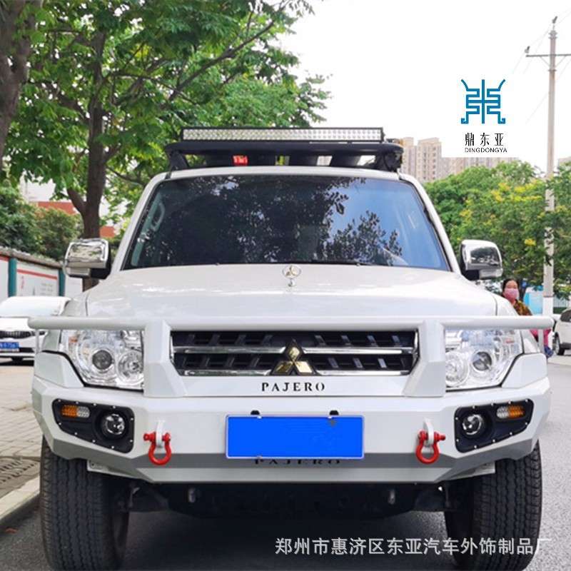 帕杰罗V97/V93澳式牛栏前杠 护灯前杠竞技后杠防撞杠越野保险杠