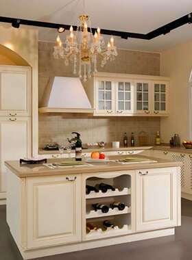 外贸出口北美工程橱柜定 制RTA标准柜kitchen cabinet工厂