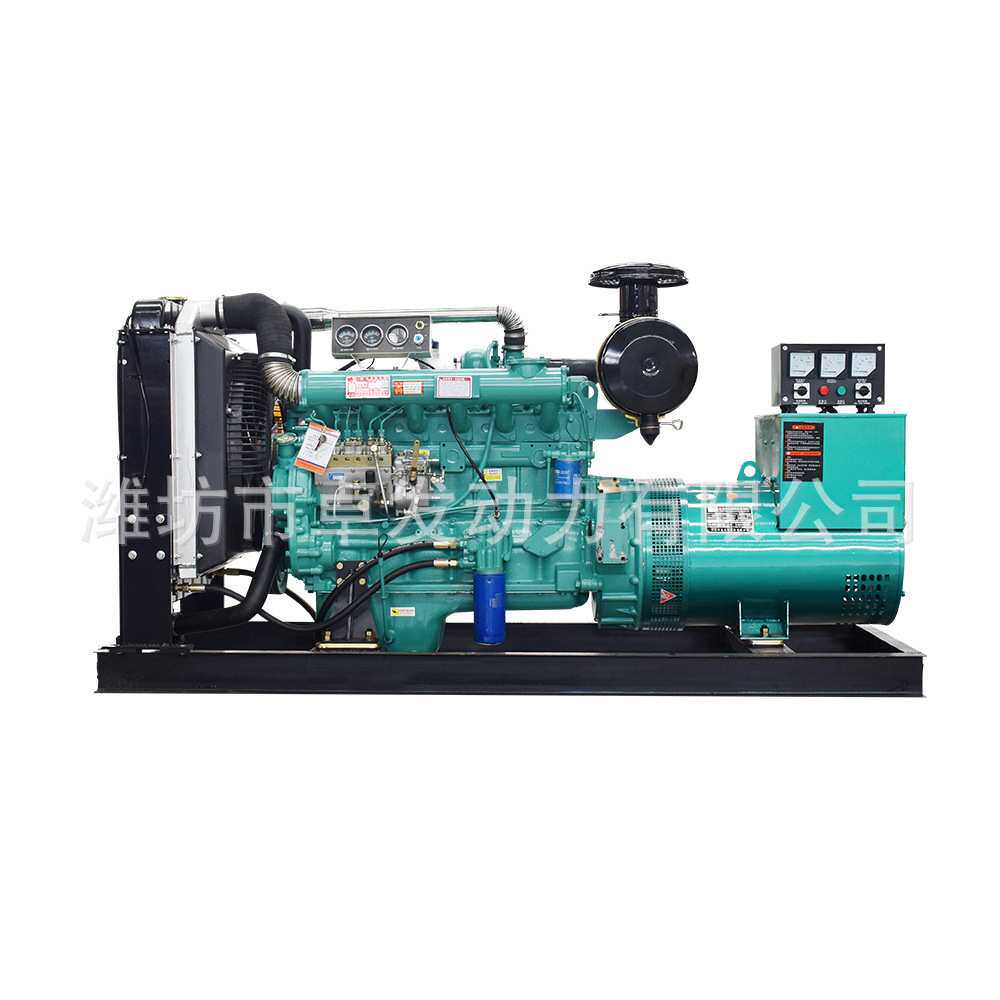大功率100千瓦柴油发电机组 120KW三相电380v工厂养殖厂备用电源