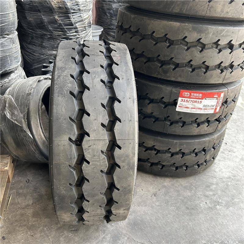 双钱轮胎225/75R10轮胎REM26花纹平板车机场牵引车井下矿用车