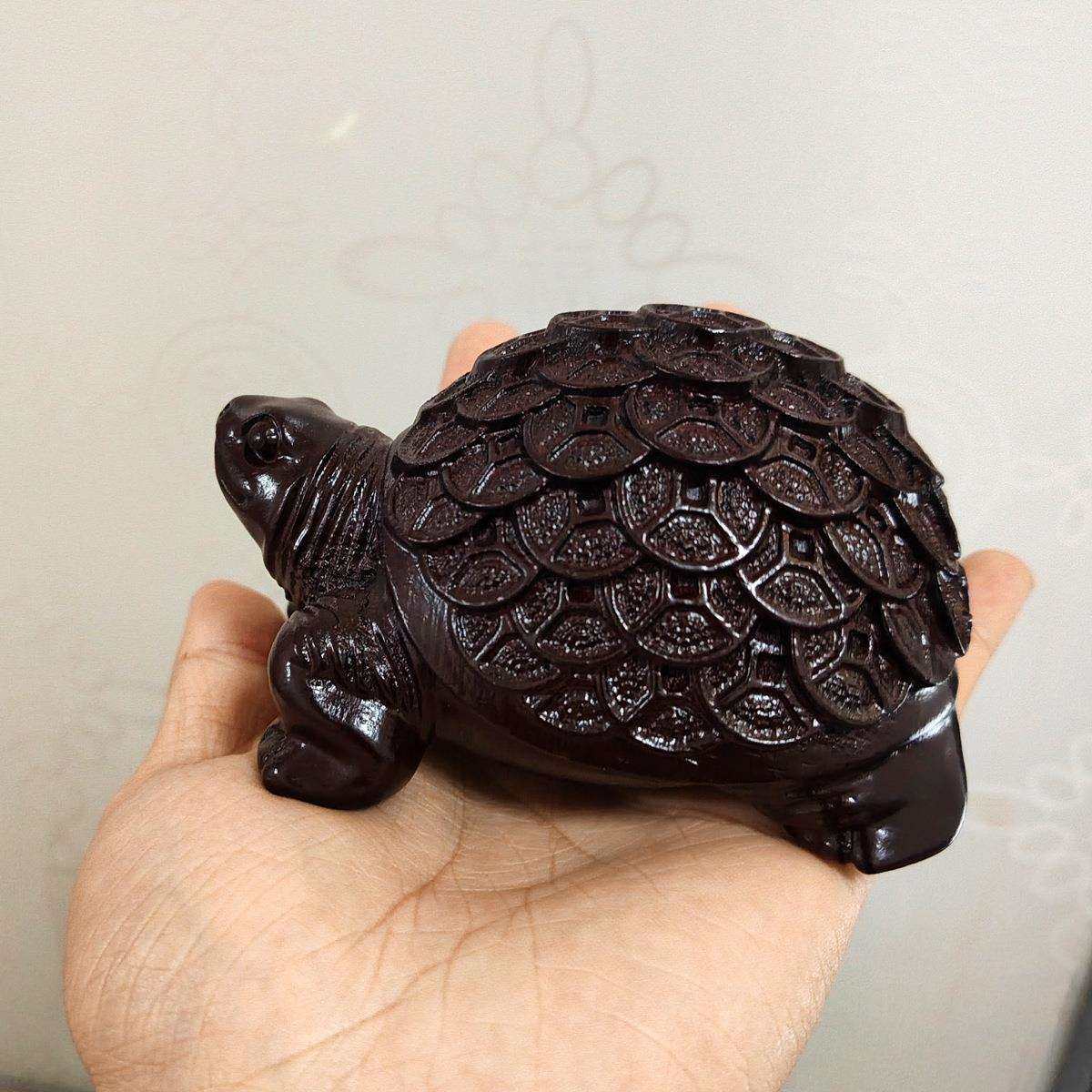 黑檀木雕刻金钱龟文玩装饰品实木工艺中式乌龟家居客厅办公桌摆件,玩具/童车/益智/积木/模型,毛绒/玩偶/公仔/布艺类玩具,淘宝优惠券,粉丝福利购,淘宝优惠卷
