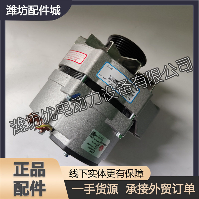 潍柴动力WP10WP12WP13船用柴油发动机原车配件1002029740发电机