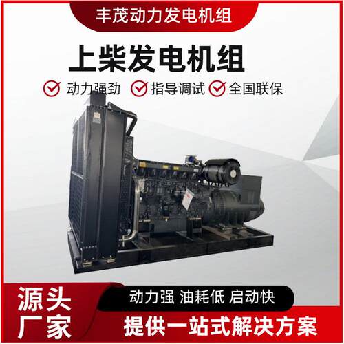 上海上柴650kw发电机组学校机房改建临时电源起动快