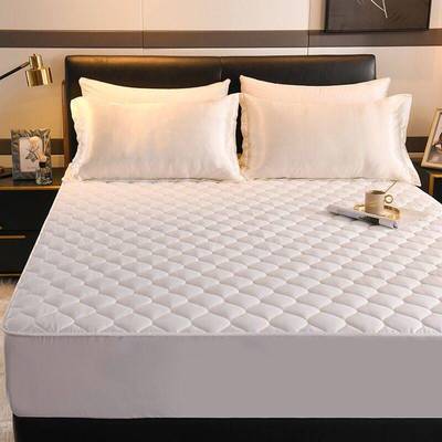 五星级酒店纯棉加厚席梦思床垫保护套定制全棉防螨床罩夹棉床笠