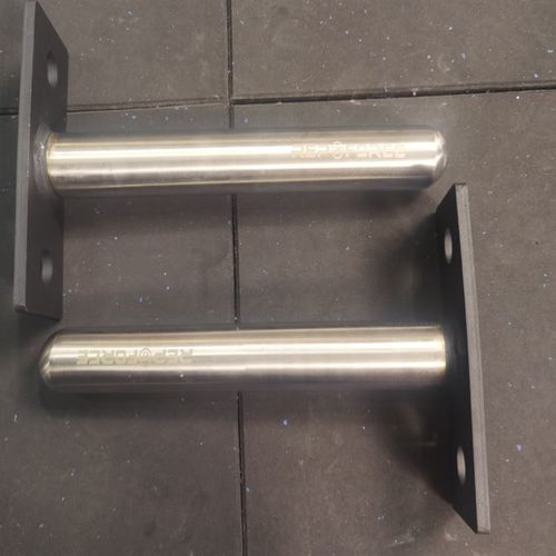 REP FORCE深蹲架25MM孔径安装不锈钢大孔杠铃片存片杆30CM长度