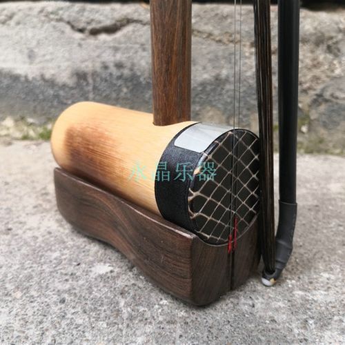 浙江婺剧徽胡 老竹琴筒 精品沉贵宝红木徽胡 高音 小京胡木杆京胡