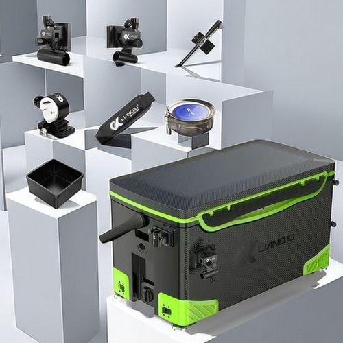 连球钓箱2024新款40升免安装竞技款超轻钓鱼箱配件渔具台钓箱