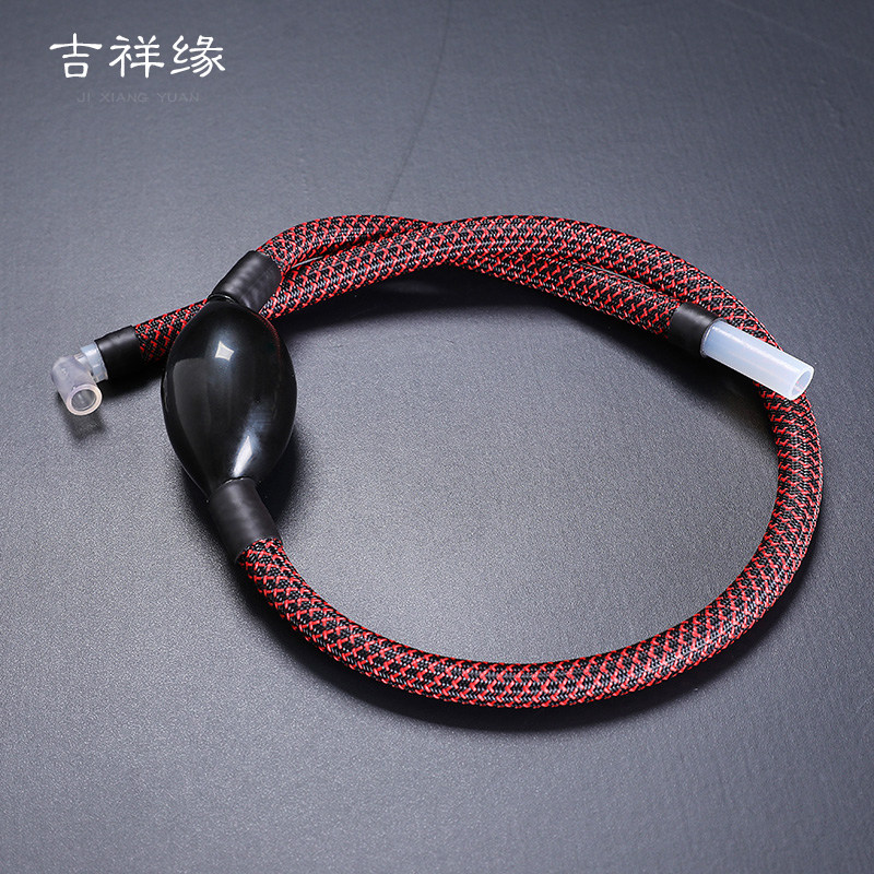 电木茶盘排水管带吸水球配件茶台茶几下水管茶道零配大口径1厘米