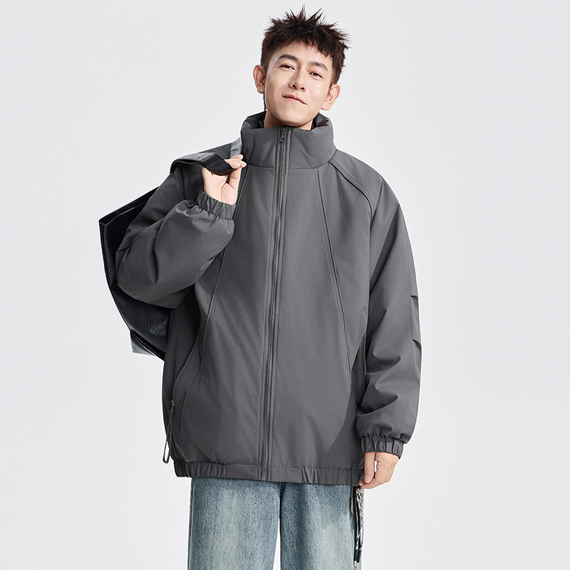 秋季新款上新时尚休闲百搭保暖棉衣男女款情侣上衣外套