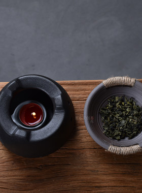 陶瓷香薰炉蜡烛加温提香器烤茶家用功夫茶热温泡茶炉茶壶加热保具
