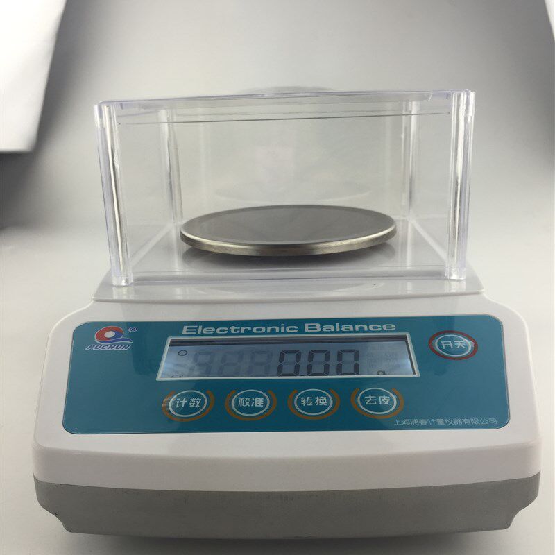 上海浦春JA电子天平浦春电子称 天平秤克重秤10KG5kg/3kg/0.01g