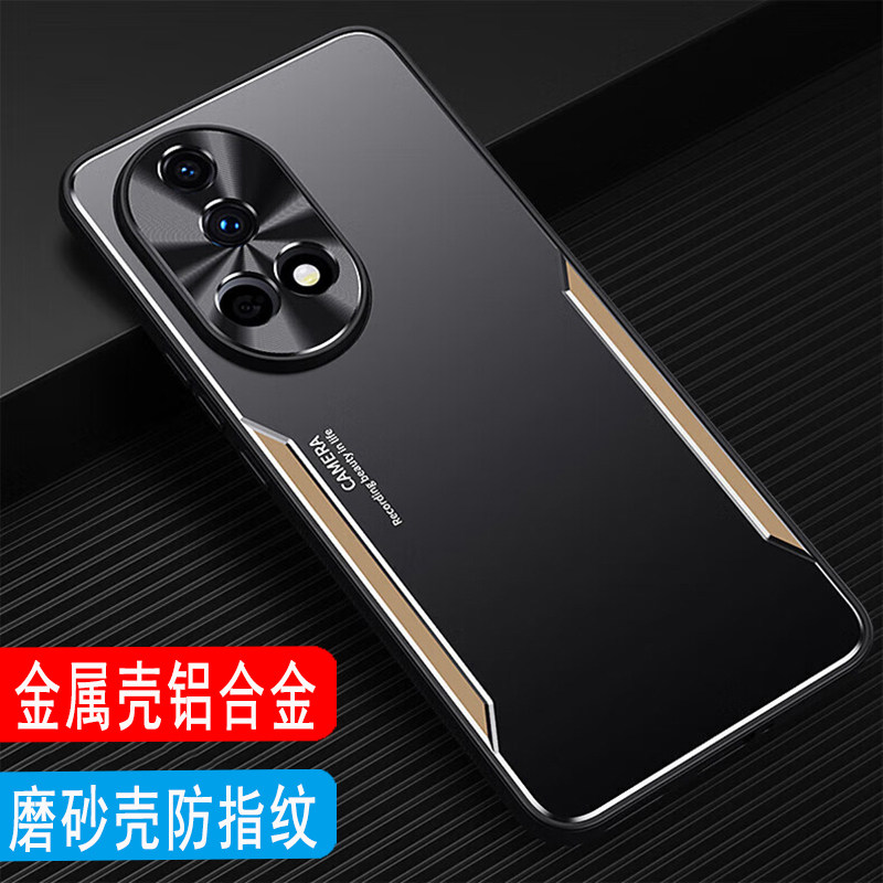 适用于华为nova12手机壳金属壳镜头保护套nova12Pro外壳ADA-AL00全包软硅胶套12ultra磨砂壳铝合金壳防摔男款